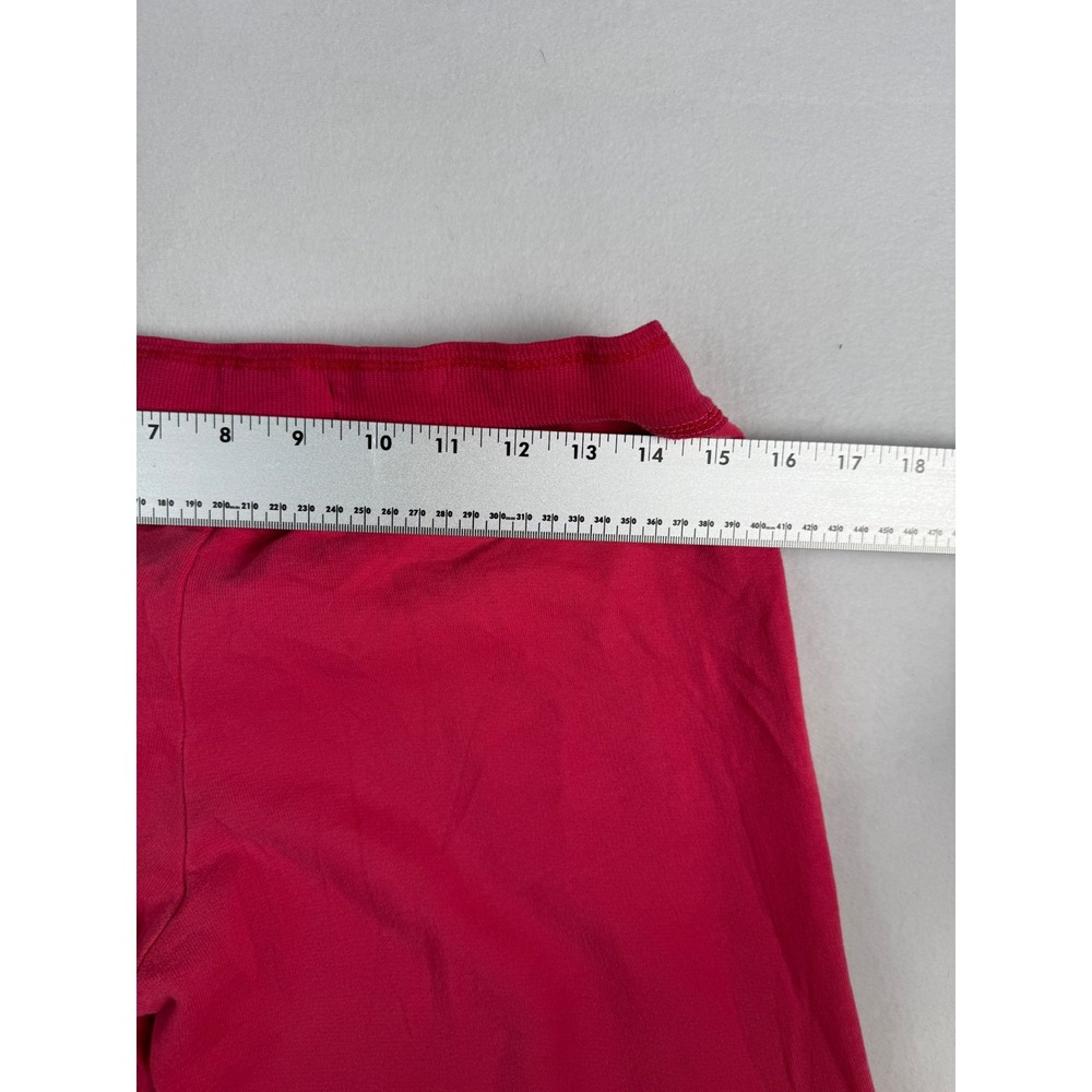 Hollister Womens Y2K Pink Low Rise Logo Sweatpants Joggers Small Side Stripe - Picture 6 of 9